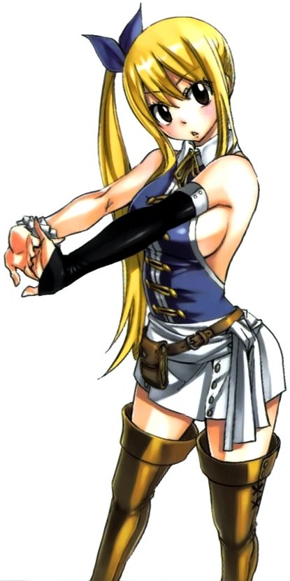 Happythassassin's tweet photo. Blue and gold fits Lucy so much 😍 https://t.co/YIHDK1dq1y