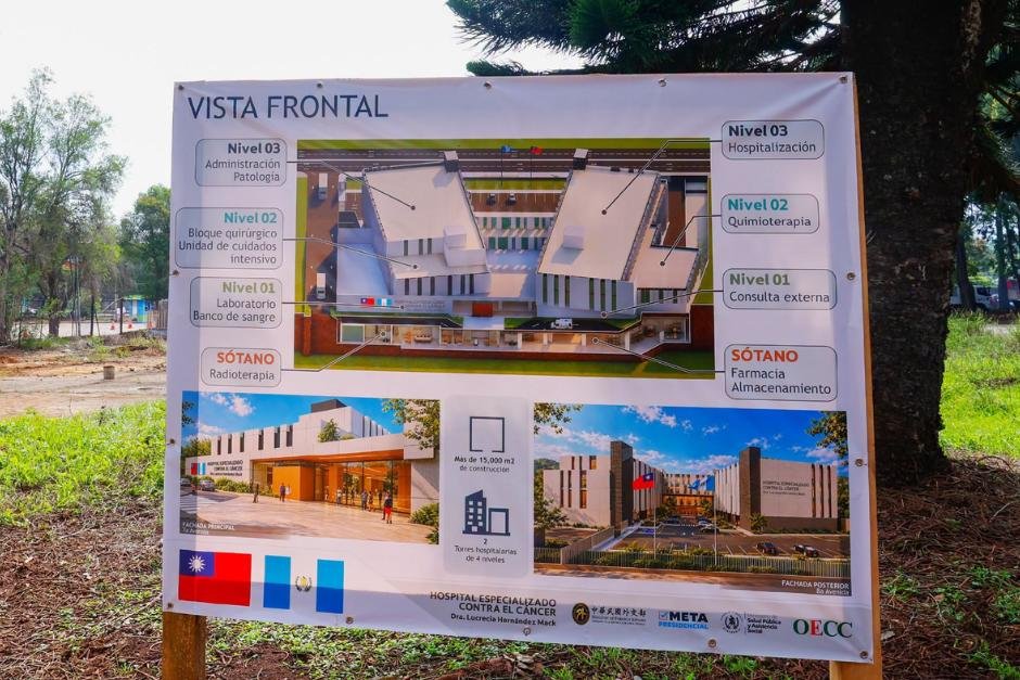 Supervisan terreno destinado a instalar el Hospital Especializado contra el Cáncer
