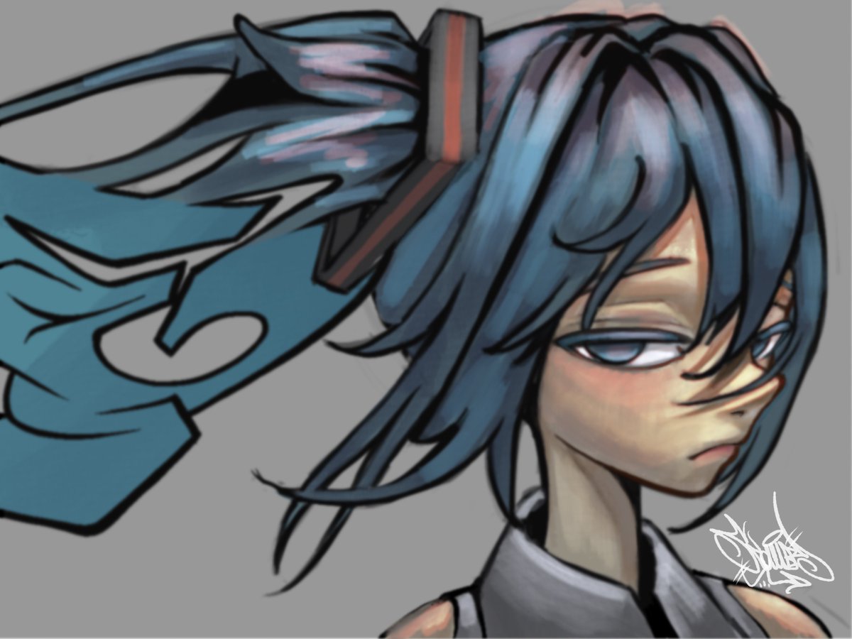 slow5656's tweet photo. ぐらふぃてぃぃぃ

 #初音ミク https://t.co/rUrFTYslKC