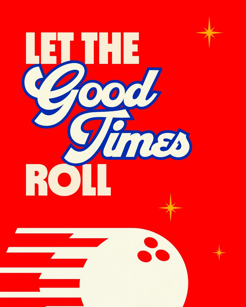 BowlAMF's tweet photo. Your holiday party, sorted 🎁

Let the good times roll this holiday season with bowling, delicious food and drinks, and plenty of fun, all under one roof. Plus, you can use promo code* HOLIDAY15 to save 15% when you book early.

Start planning now at https://t.co/DM4mucuzNx 🎉 

*Offer valid through 10/11/26 on holiday packages held 11/2/26 - 1/31/27.