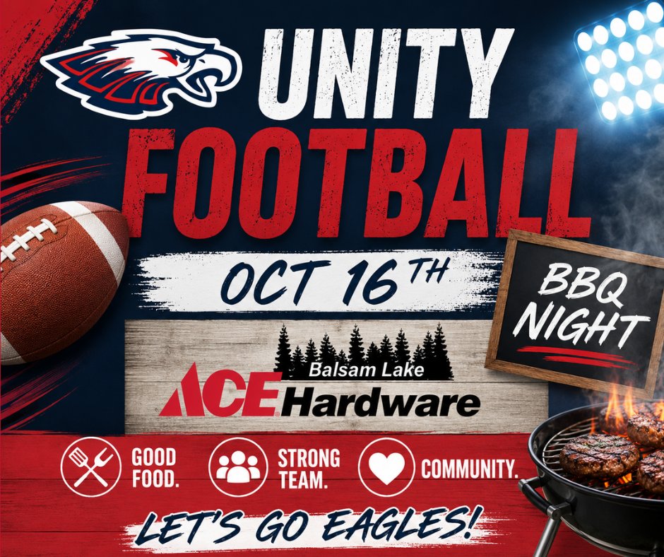 BLHardware's tweet photo. Don't forget about the upcoming BBQ!! Cheer on UNITY and have some great food!! https://t.co/hlgHuGDQuw