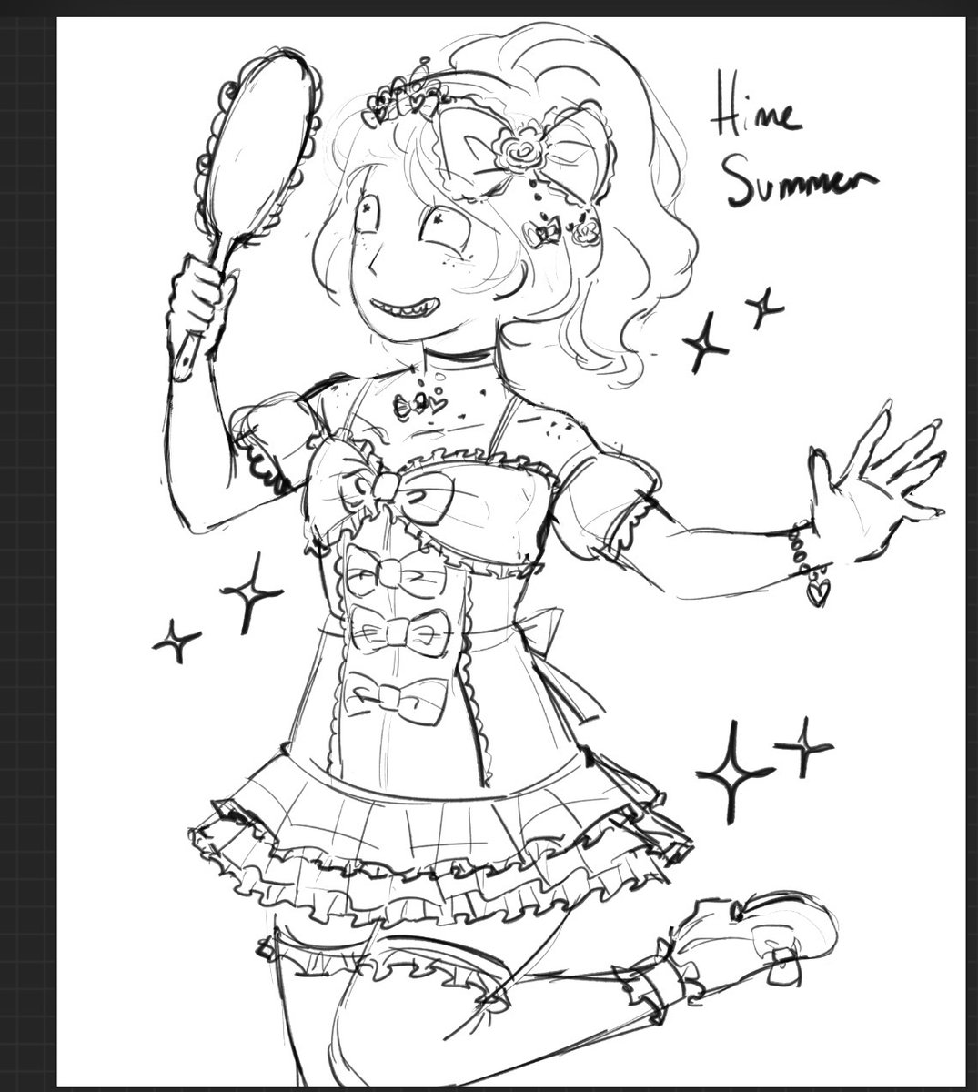 birthdaybutch3r's tweet photo. she deserves to be a princess aswell https://t.co/NzOm31i0a5