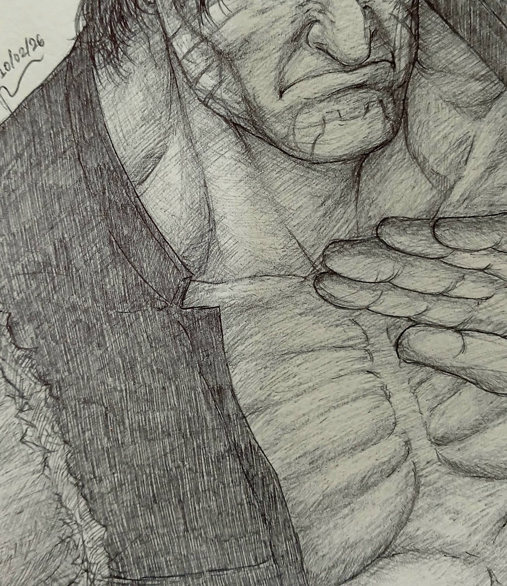 lanolinlabel_87's tweet photo. Thunder Hawk I made at school cause I was so stressed, tired, needed a break, &amp; wanted to draw again. 

#ストリートファイター 
#サンダー・ホーク https://t.co/vTcdmQO16G
