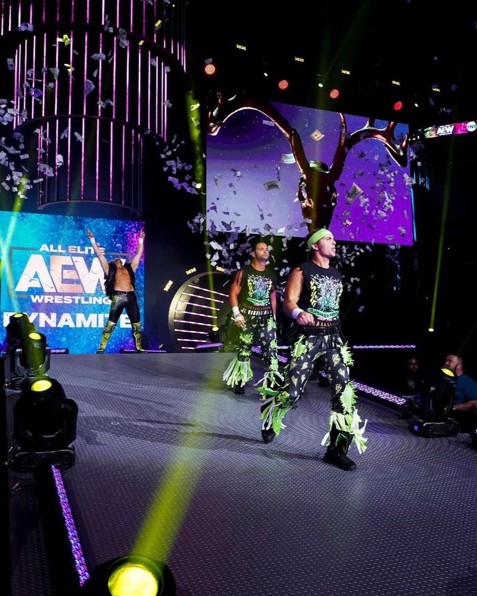AEWonTV's tweet photo. Seven years ago tonight, pro wrestling returned to Turner Networks after 6,769 days

We thank you for being with us every step of the way as #AEWDynamite and AEW continue to redefine pro wrestling and bring you Where The Best Wrestle every single week https://t.co/JHG5NKgtV8