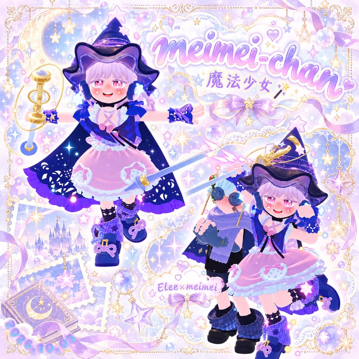 tubaki_125's tweet photo. meimei-chan🪄︎︎✮*｡ﾟ

朝から元気に踊って可愛かった☺️

@meidolci 🧹 https://t.co/MttFi9ABIH