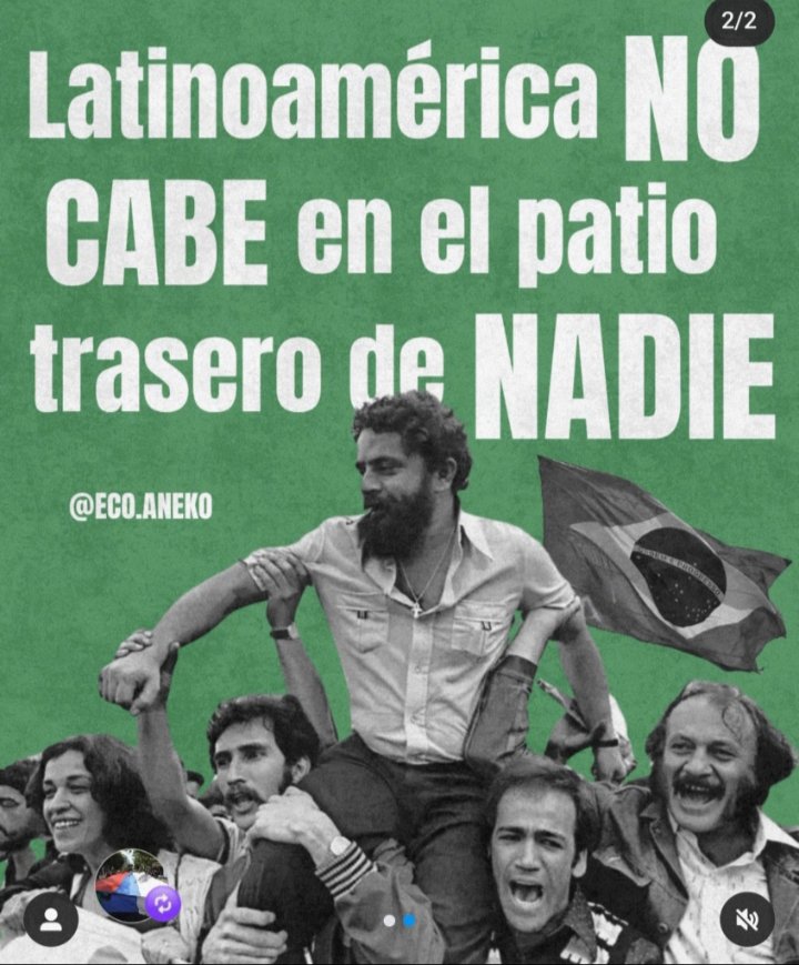 mafgaleano's tweet photo. Arriba Lula !!!

Este domingo Latinoamérica se juega un partido decisivo https://t.co/p7cy2CpmtD