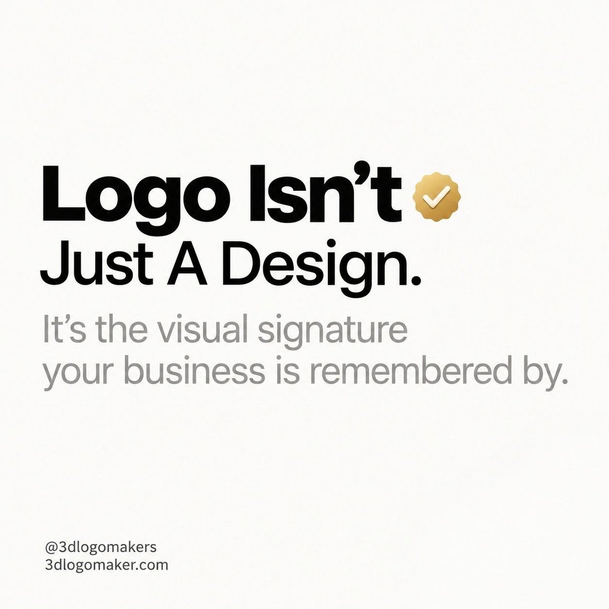 3DLogoMaker's tweet photo. What does your LOGO represent? Comment your logo image or website, we'll help you to find it now.

To know about us, our portfolio, pricing, process &amp; QA   : https://t.co/wAerGyzsKk

#3DLogoMaker #CustomLogo #Branding #LogoAnimation #3D https://t.co/8yMoTOvI3I