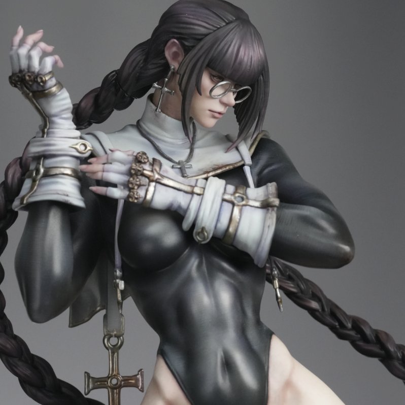tonerico10's tweet photo. ＊＊＊ PRE-ORDER ＊＊＊

イラストレーターKOHAKU氏の描く戦闘修道女を実力派造形氏SNAKE SKIN氏が立体化！流麗溢れる造形をどうぞ。

https://t.co/3lNrrjmKRo

Miniature bois   12月発送予定
Fighting Nun - Amino Howard -- GK Version
戦闘修道女 エミノ・ハワード  
Scale 1:6 / 1:20 https://t.co/Vprzn6iDnG