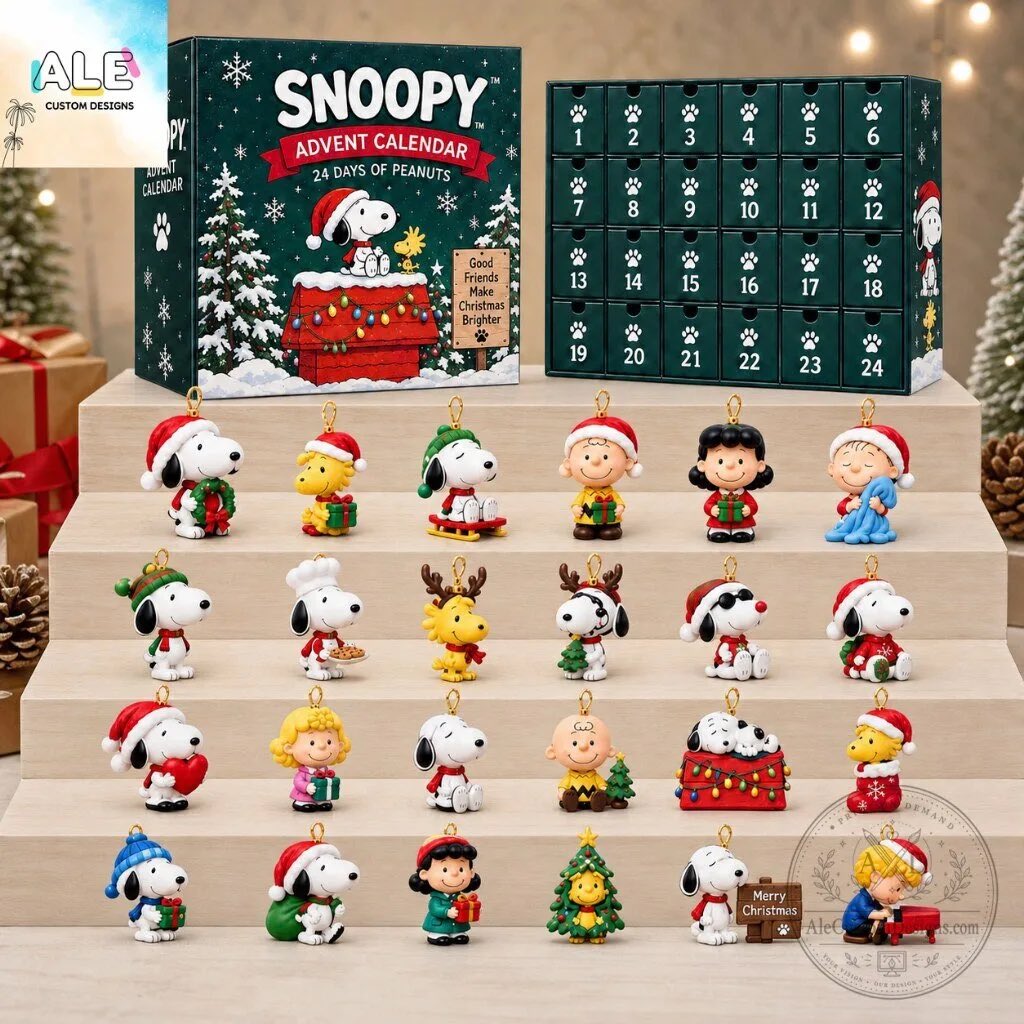 Alecustom01's tweet photo. Cute holiday surprises! โจ๐ 24 mini Snoopy tree ornaments.
Get yours: https://t.co/tRbFniL3W9
#SnoopyMerch #ChristmasDecor https://t.co/QRb9zEgzGi