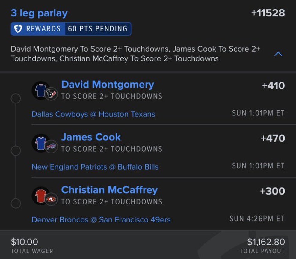 ParlayWithMia's tweet photo. 🚨 WEEK 4 TDs +11528

Couple fellas for 2 Touchdowns? 

Get tailin’ 👇🏻

➡️—>Click the Link In My Bio to Join The Chats For Daily Secured Fire🔥 Picks

#MLB⚾️|#NBA🏀|#CBB🏀|#Prizepicks🔐| #PROPS|#POTD📋#PARLAY|#NHL|#Picks #CSGO🔫|#WAKEANDCASH|#WNBA🏀| #Summerleague @Playbook https://t.co/4unPNX7LnU