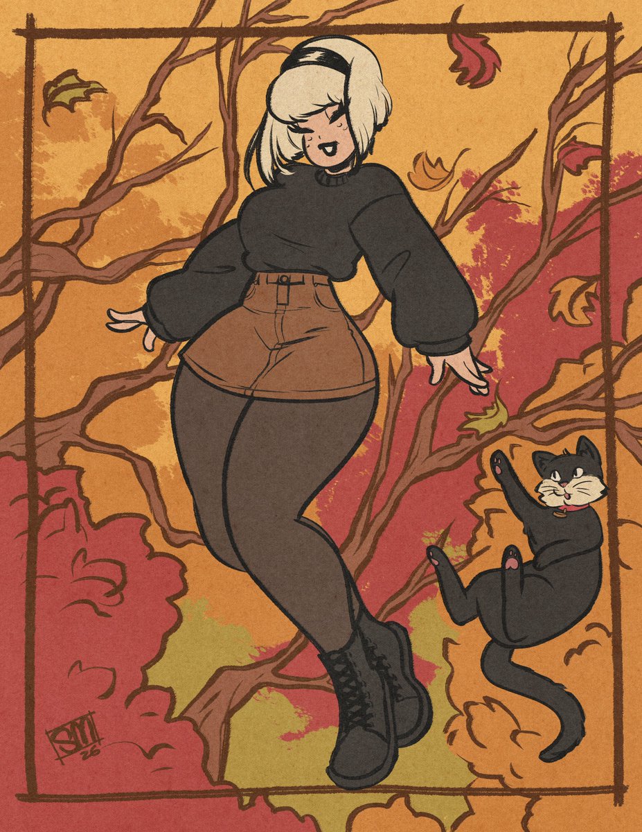sgtmadnesss's tweet photo. Not for nothin' but it'd be a fantasticly frightful idea to get yourself some prints and maybe a sticker or two from your favorite artist.

These two and plenty of other spooky, Halloween themed prints are up in the store! Tis the season!Link in bio! 🎃 https://t.co/VVi8UcR7Nj