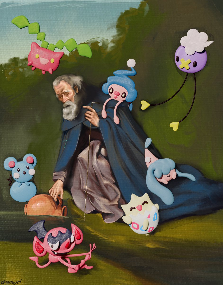 oktorisuyet's tweet photo. The Temptation of St. Anthony https://t.co/6aR0TCIIlU