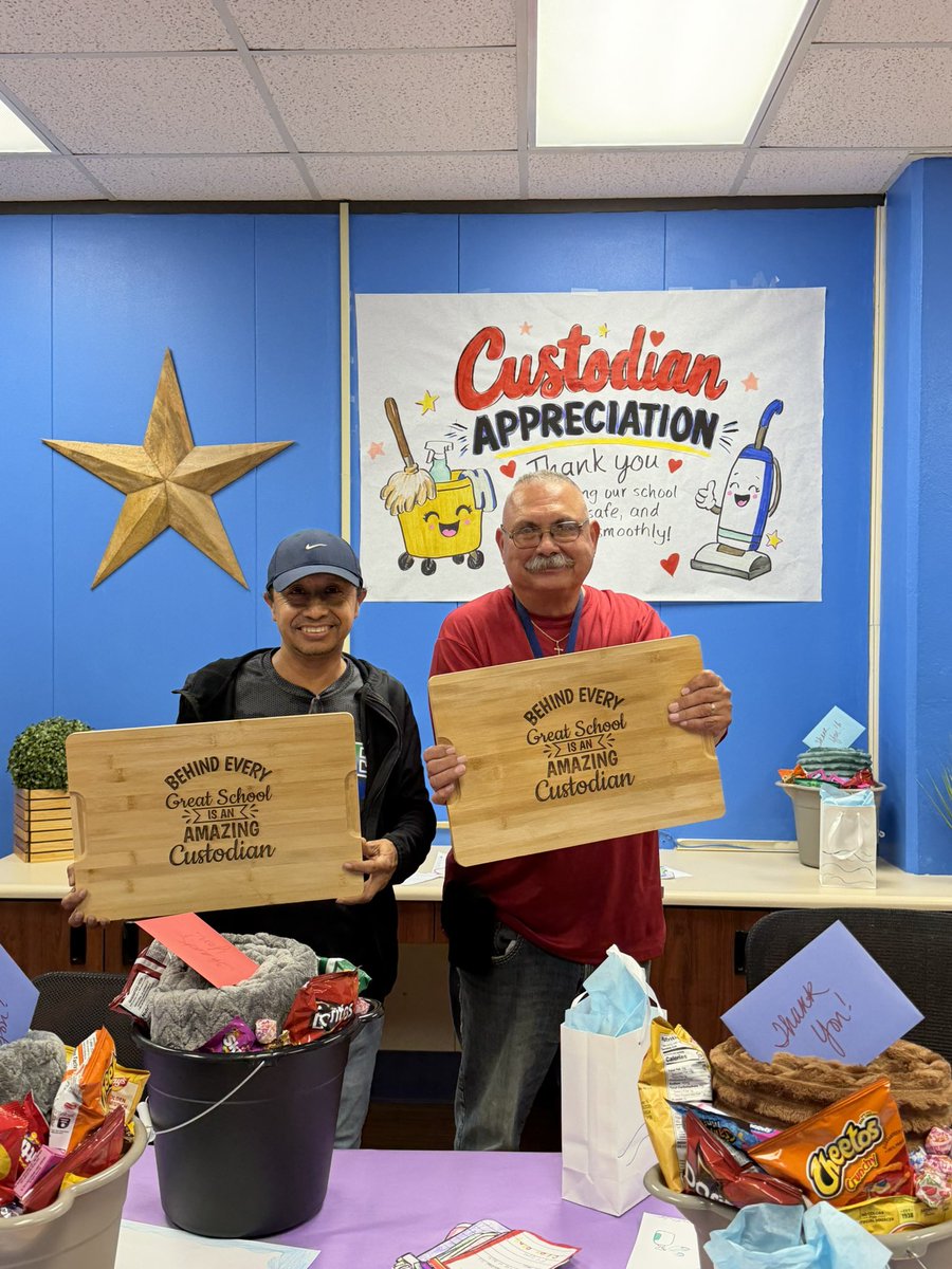 annabelsramirez's tweet photo. 🧹💙 We’re so grateful for the people who help keep Kaffie clean, cared for, and shining every day! Today, we’re celebrating our amazing custodians with a little something to chop it up about! 🪵✨ Happy National Custodian Day! 🐬 https://t.co/xwGz6ni1uZ