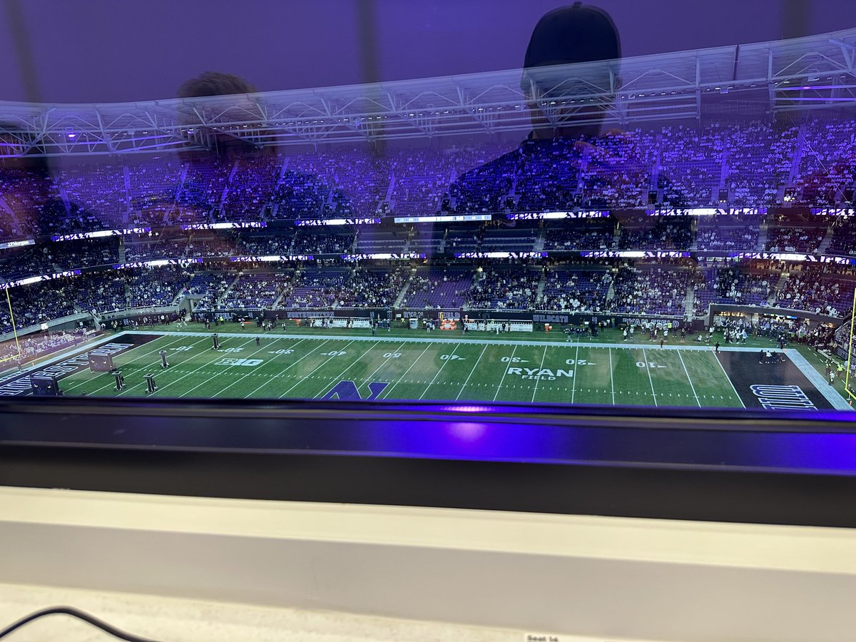 Joel_Haas1's tweet photo. How about the obstructed view from the press box https://t.co/REidJlGXG2