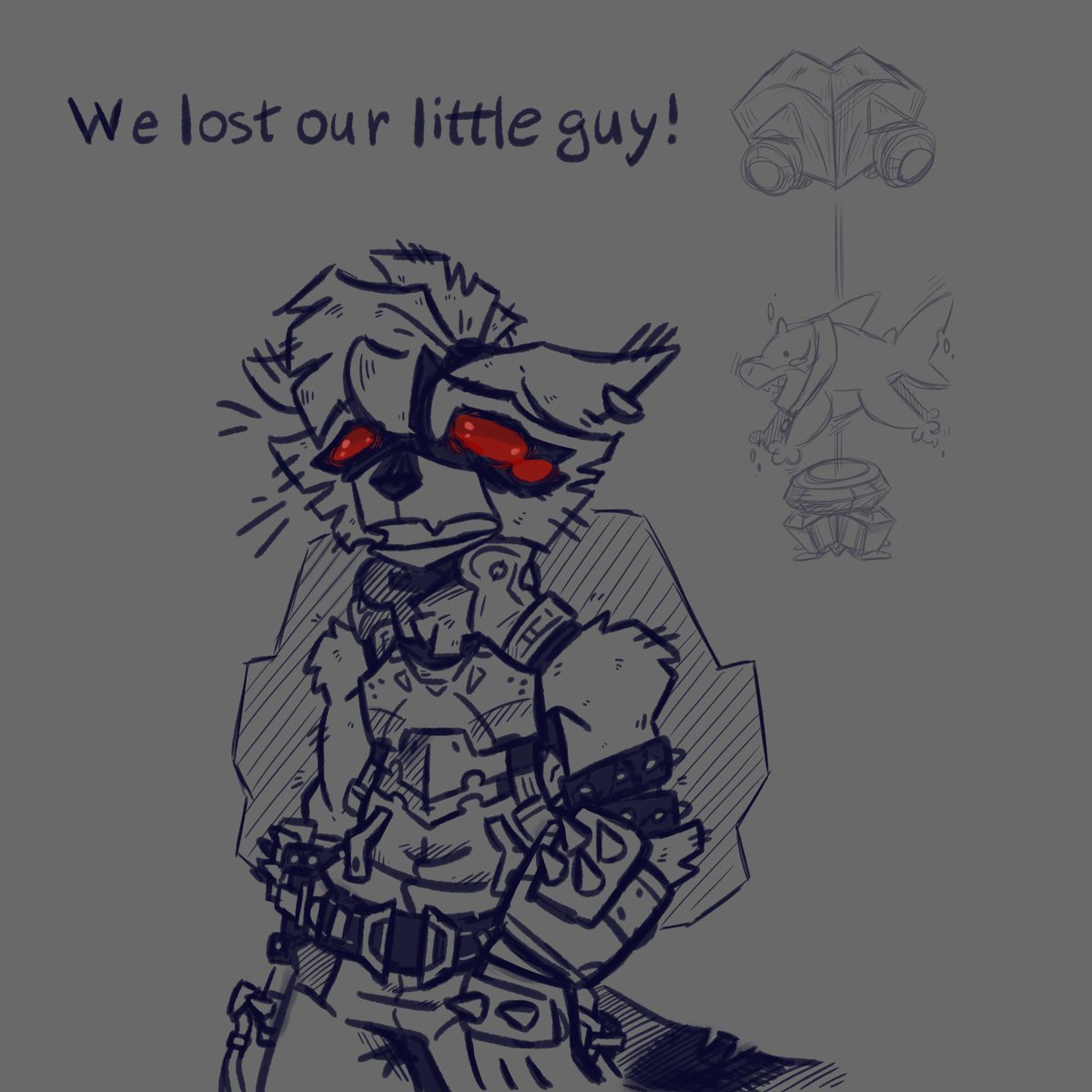 Tormilian's tweet photo. (3/3) #rocket_raccoon &amp; #jeff the landshark comic, based on my personal experience in #MarvelRivals. Yes, still with #starlord. +the og 2 pics version of it all!

Galacta wants no family drama in her games. https://t.co/Gfn1065PzQ