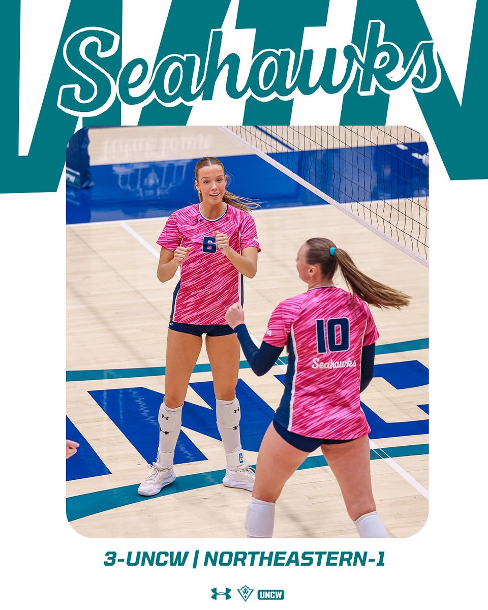 UNCWVolleyball's tweet photo. took care of business at home π ππ
#SeahawkVolleyball https://t.co/0PbwJ8kjr2