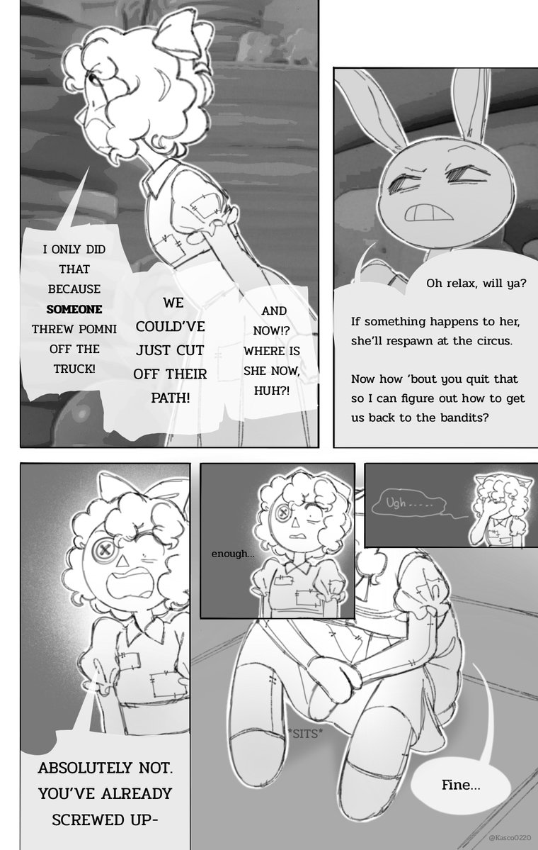Kasco0220's tweet photo. Ep. 2 part 5 
(reactive Ragatha au)
#TADCㅤ #tadc #theamazingdigitalcircus https://t.co/e8DQGcurb2
