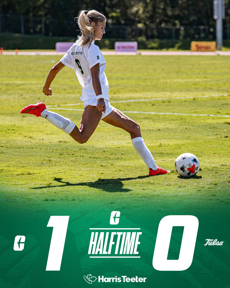 CharlotteWSoc's tweet photo. Up at the break thanks to Evie's goal! https://t.co/EPfCZvp79C