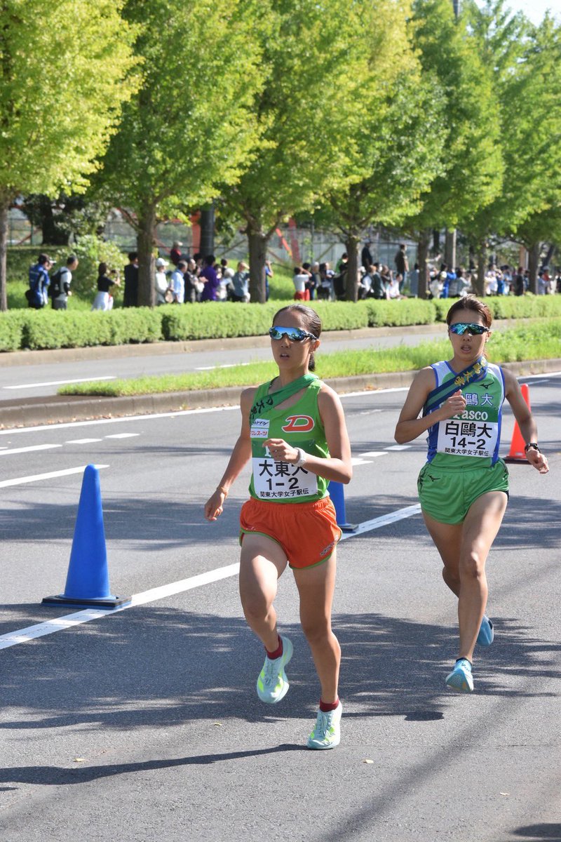 supodai's tweet photo. 【陸上競技部女子長距離】
第32回関東大学女子駅伝対校選手権大会
2区 瀬戸口凜 (1)選手にタスキが渡りました!
#大東文化大学
#スポーツ大東編集部
#関東女子駅伝
#一芯緑hakunamatata
#BERABBITS https://t.co/mfoKdT4lhi