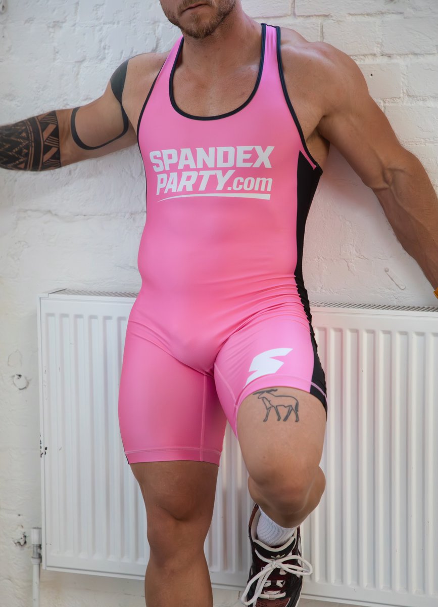 Spandex_Party's tweet photo. Pretty in pink? More like dangerous in pink. 😏🩷

Get our Pink Wrestling Singlet here 👉 https://t.co/SKpn6Xl7nj

#SpandexParty #lycra #spandex https://t.co/e2BlPVBd0Y