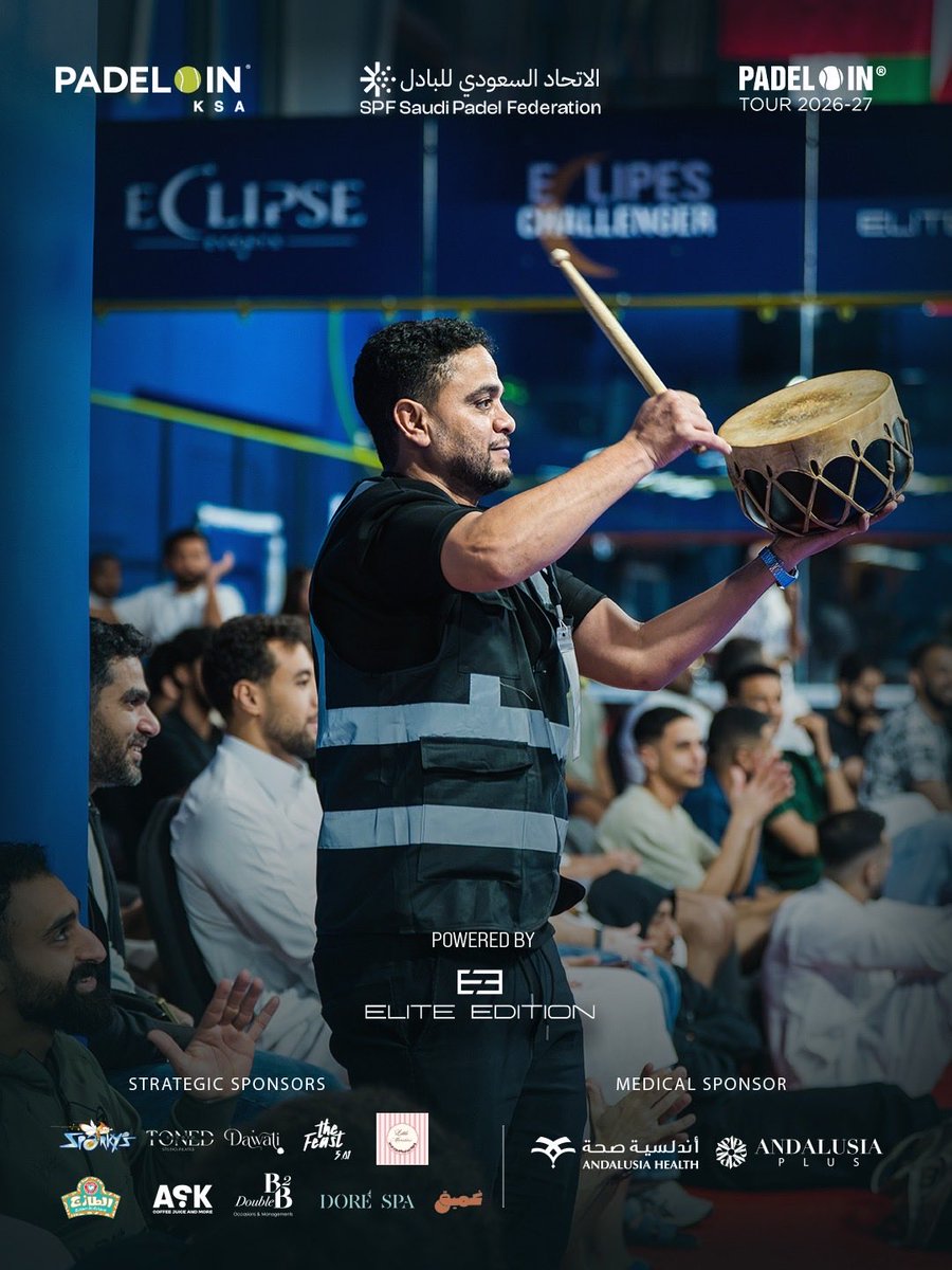 padelin_ksa's tweet photo. مقتطفات من اليوم الثالث لبطولة
🎾 Eclipse Challenger🎾

#بادل_إن 
#padelinksa https://t.co/2dc4fhMDyr