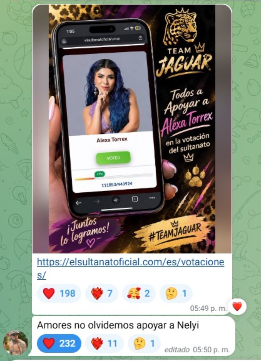 TatianaF2015's tweet photo. Que viva el compañerismo, la relacion cordial, la muy bonita amistad😏🤭💜🐆
Nelyi💜 https://t.co/U3XQvbdl17