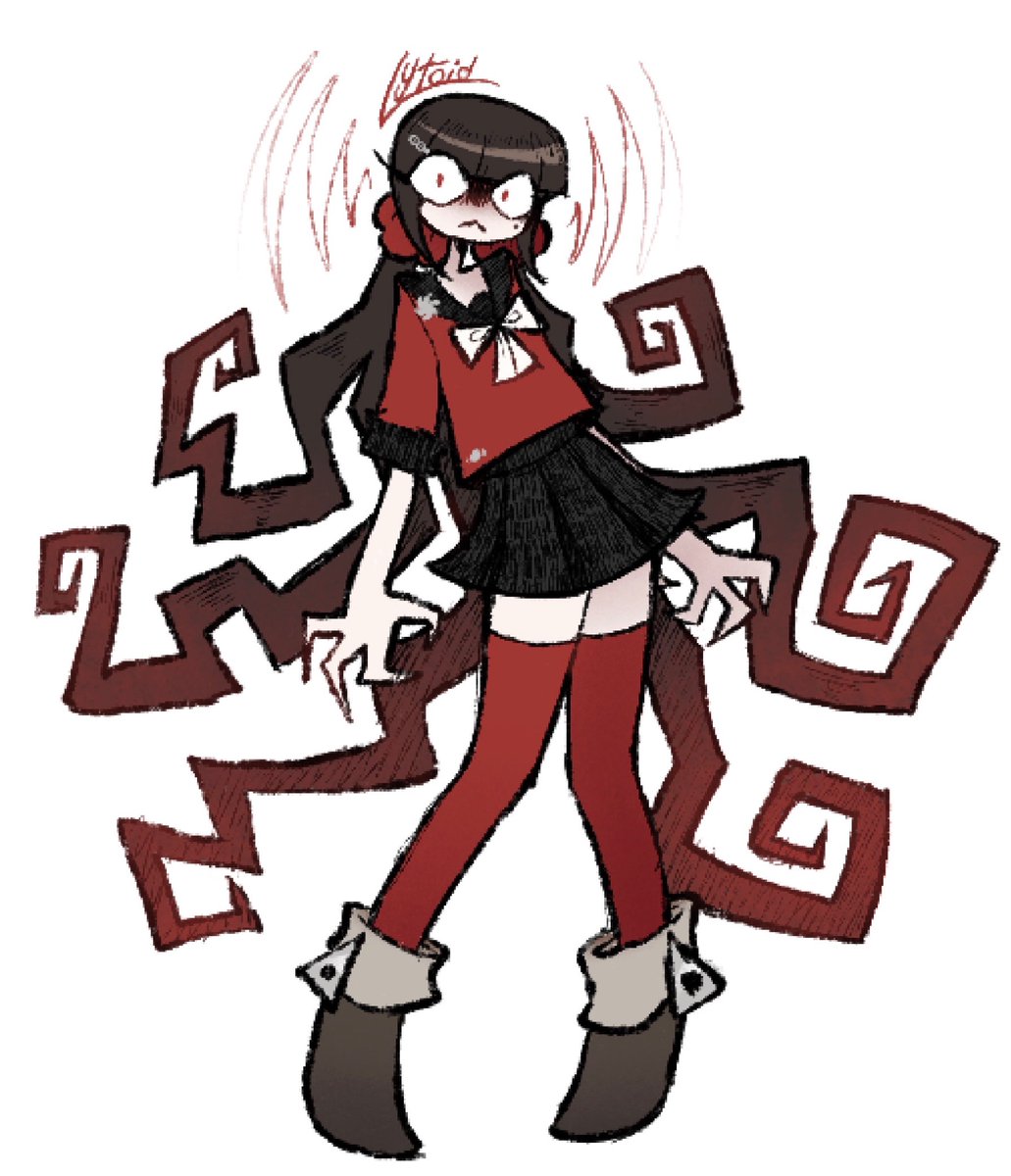 Lytoid's tweet photo. She said do you wanna die I said yessiree!!!
#DRV3 https://t.co/IgcenbWovi