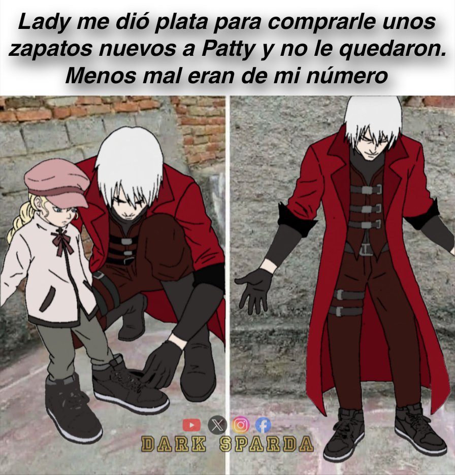 DarkSparda_DDS's tweet photo. Siempre pensando en grande, Dante 🗿 https://t.co/URmhBDTSEg