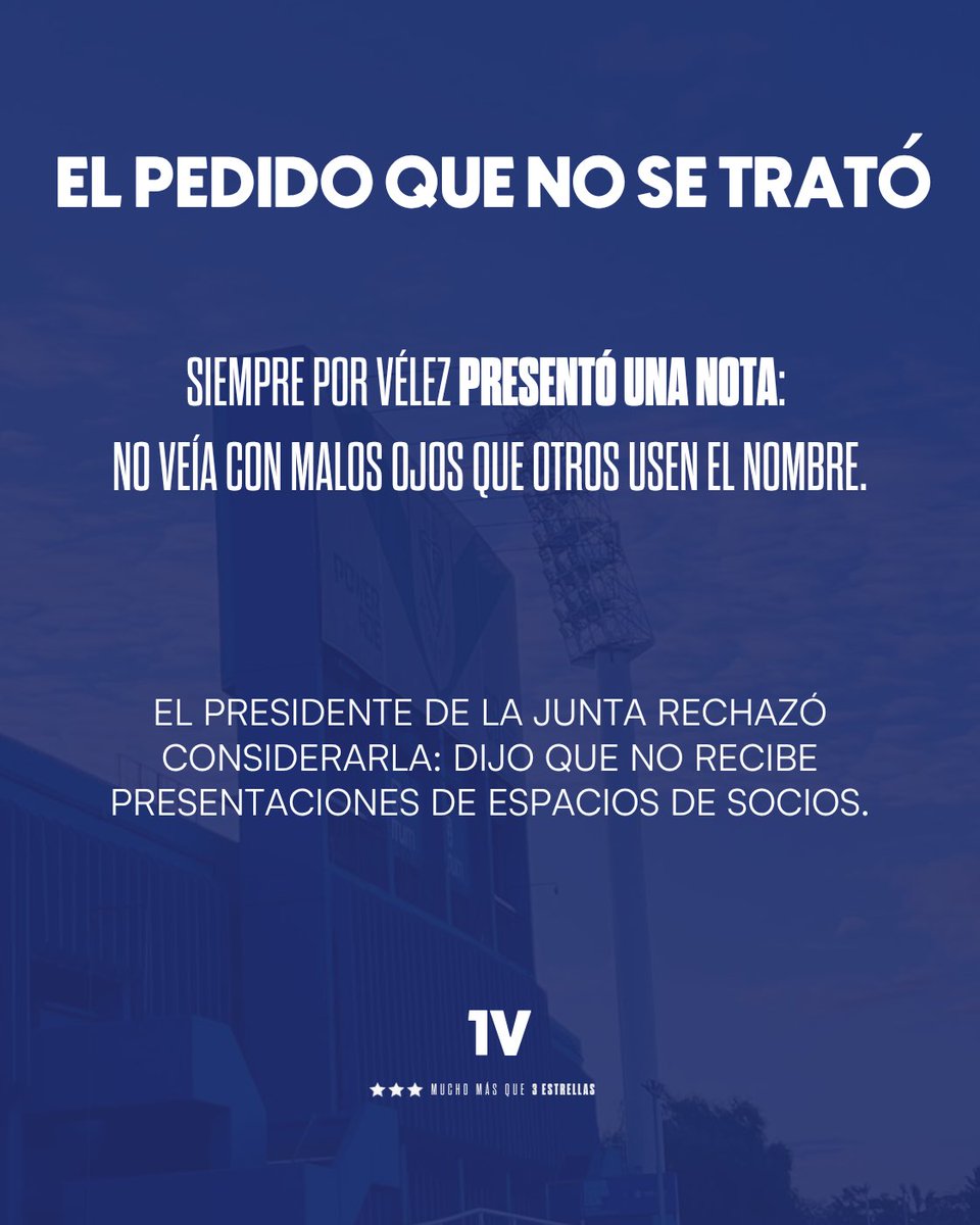 primerovelezok's tweet photo. Primero Vélez, siempre. https://t.co/YY4TtyBRIN