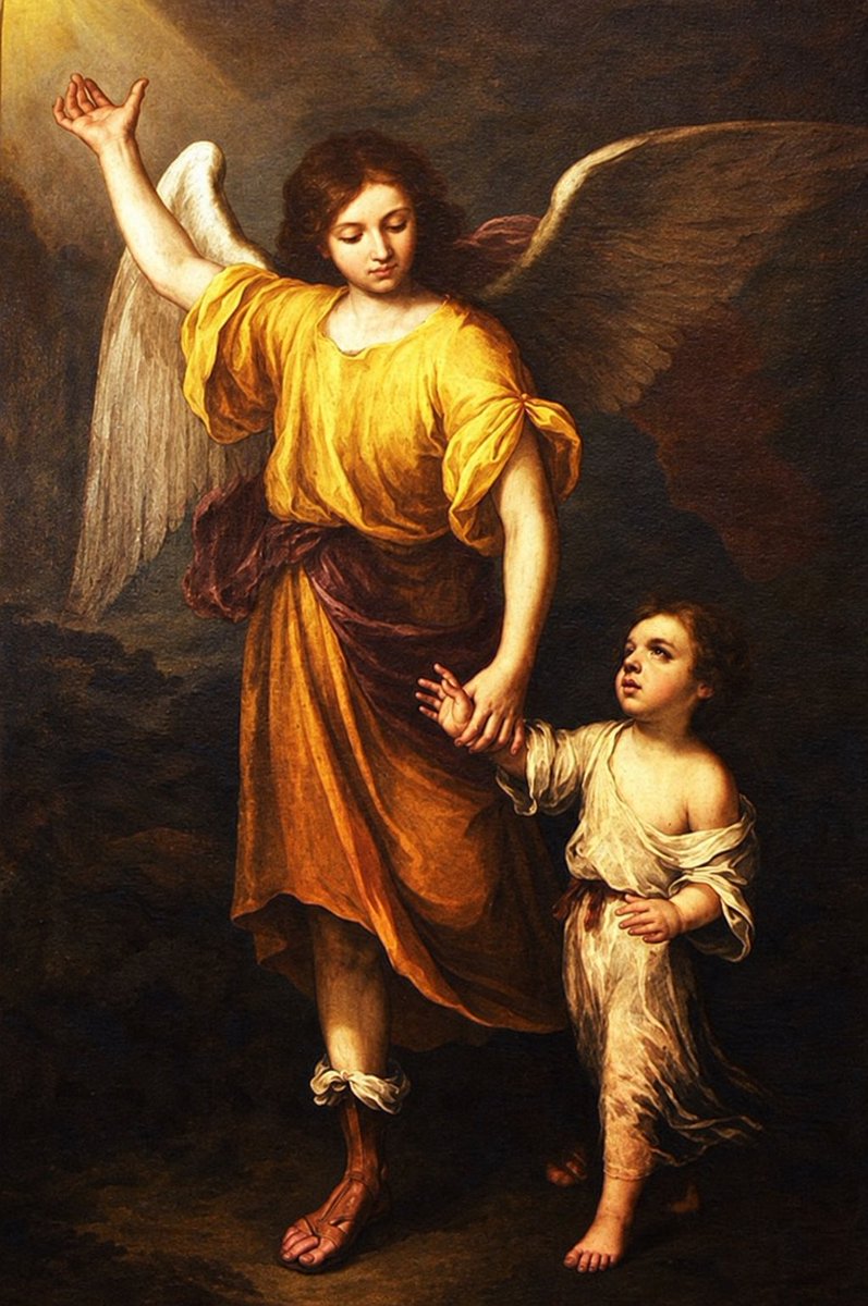 Reina_de_la_Paz's tweet photo. Día de los Santos Ángeles Custodios.
2 de octubre 

Ángel santo de la guarda, compañero de mi vida, tú que nunca me abandonas, ni de noche ni de día.

Aunque espíritu invisible, sé que te hallas a mi lado, escuchas mis oraciones y cuenta todos mis pasos.

En las sombras de la noche, me defiendes del demonio, tendiendo sobre mi pecho tus alas de nácar y oro.

Ángel de Dios, que yo escuche tu mensaje y que lo siga, que vaya siempre contigo hacia Dios, que me lo envía.

Testigo de lo invisible, presencia del cielo amiga, gracias por tu fiel custodia, gracias por tu compañía.

En presencia de los Ángeles, suba al cielo nuestro canto: gloria al Padre, gloria al Hijo, gloria al Espíritu Santo. 

Amén.
