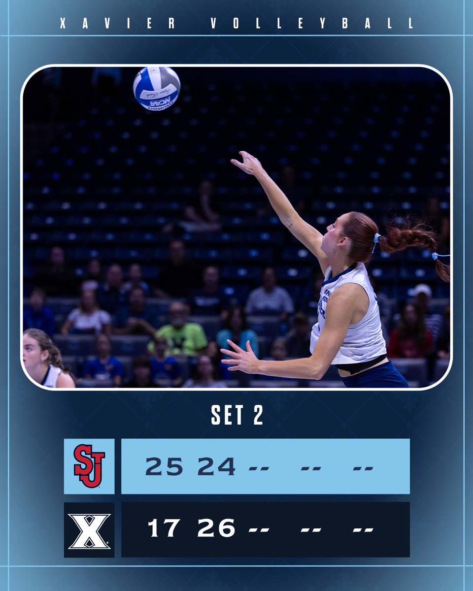 XavierVBALL's tweet photo. X comes back for the second set!

#LetsGoX https://t.co/FFGGyDdzMe