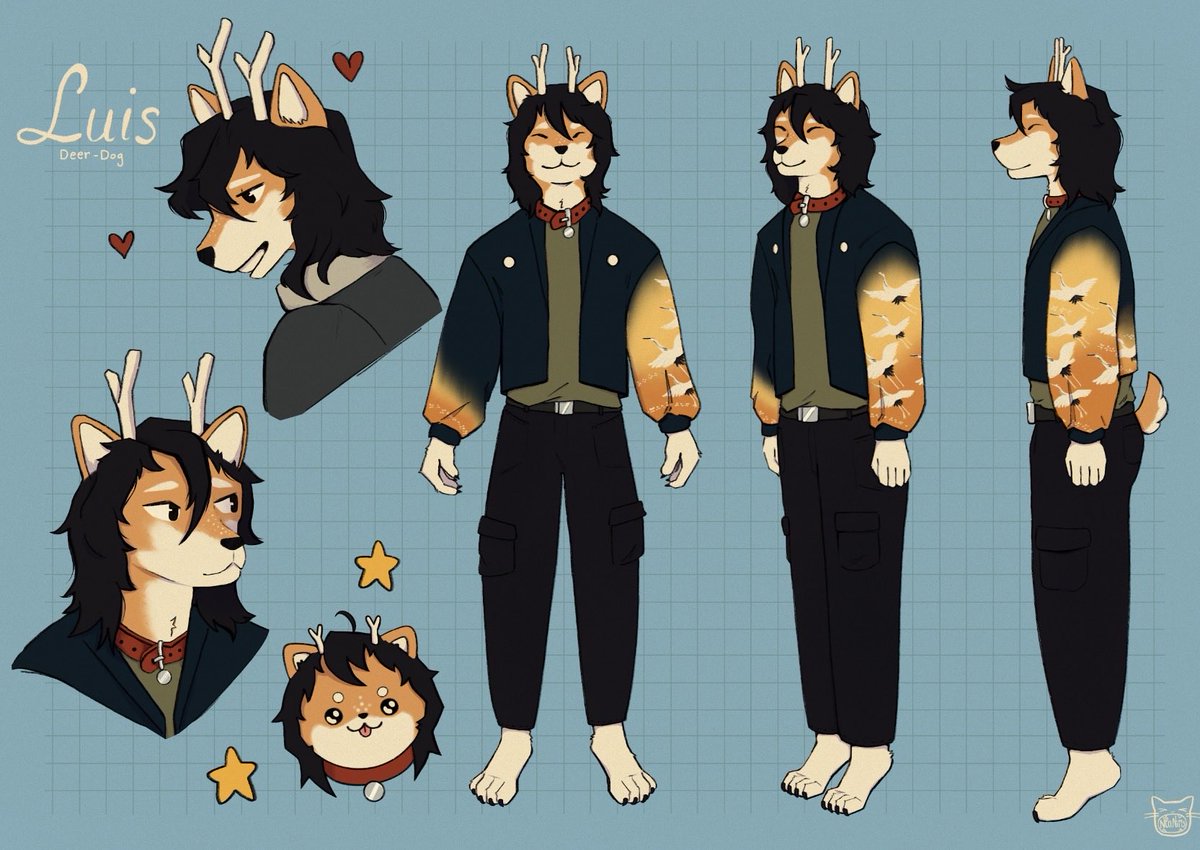 luis_deerg's tweet photo. Another ref, drawn by an IRL Friend! https://t.co/UdF7f98pOu
