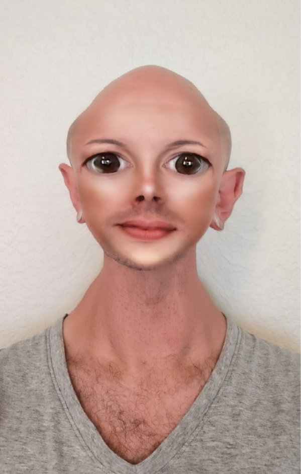 damnitscashed's tweet photo. Wayyyyy fucking late to the filter party. I'm pretty now!! I turned all the options to 100% (all the way to the right), right? https://t.co/70xOWvaODf