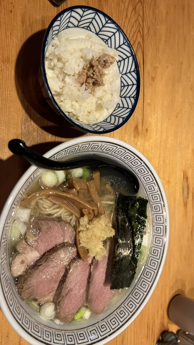 kamior's tweet photo. こもれ美　生姜塩そば https://t.co/moOPfsEQGb