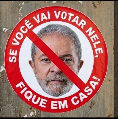 osolbrilhasemp1's tweet photo. VAMOS COMPARTILHAR ESSE ALERTA! O BRASIL CORRE UM ENORME RISCO SE ESSE VIRUS NOS GOVERNAR POR MAIS QUATRO ANOS! https://t.co/dGrXapwwPU