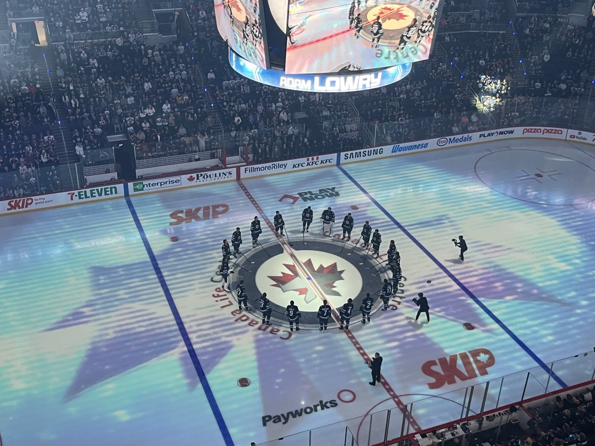 CJOBchristian's tweet photo. Yesterday marked 8 years since the CJOB Sports Show launched with me as the host. Very grateful that anyone chooses to listen, and grateful to be here at CLC to cover another season of Jets hockey on CJOB! #NHLJets https://t.co/8pExu5ZzW5
