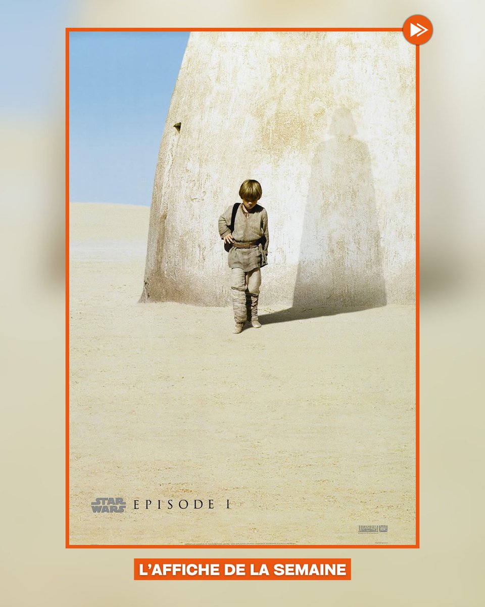pacas_avila's tweet photo. Photo by Écran Large on August 02, 2026. May be an image of a poster and text reading “Star Wars Episode I: The Phantom Menace — Poster of the Week. https://t.co/Ny4l1vpy2n