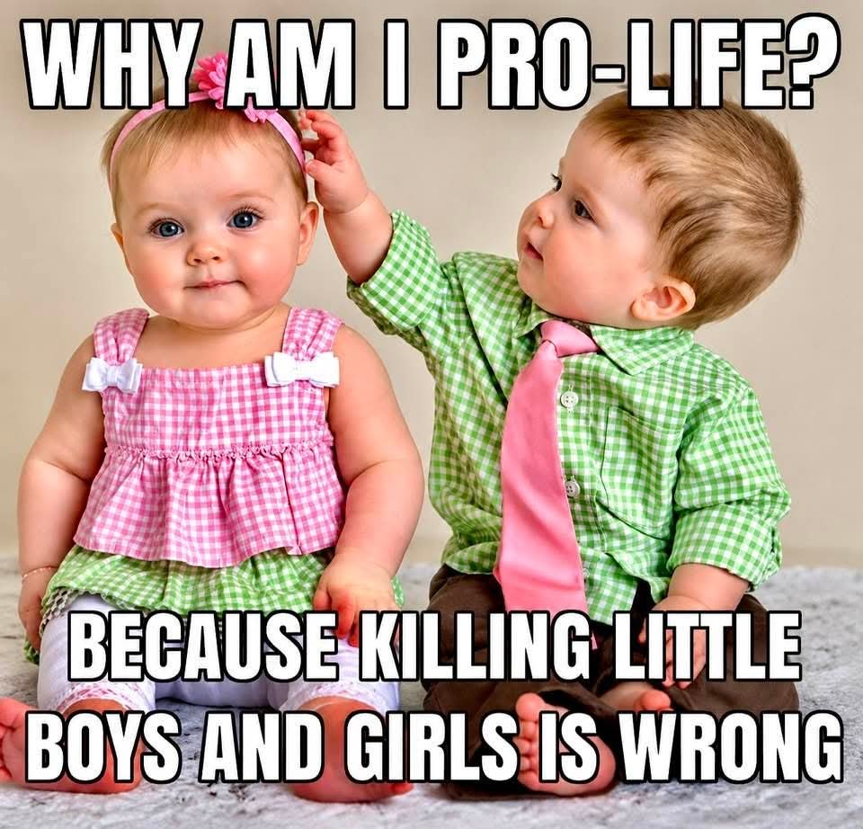 realSashaBella's tweet photo. Abortion is a murder. https://t.co/Lp4owfQpZr