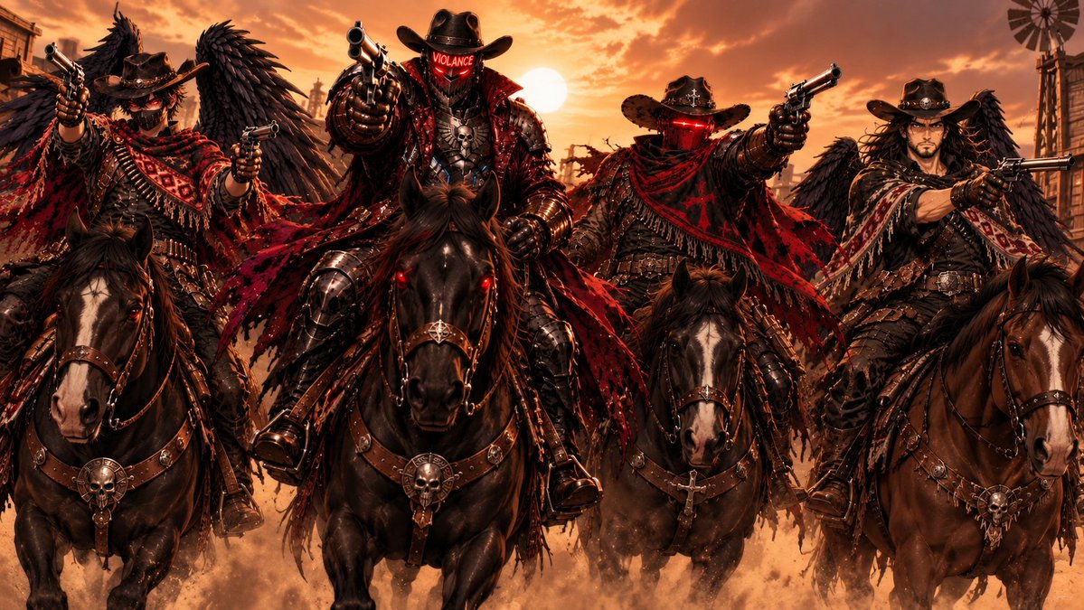 AnkouCrow's tweet photo. @AlmightySky81 @Ravensworne @TC_8488 @VioLanceVtube Let's ride! Yeeeeee haw! 🤠 https://t.co/RCFY63XSDX