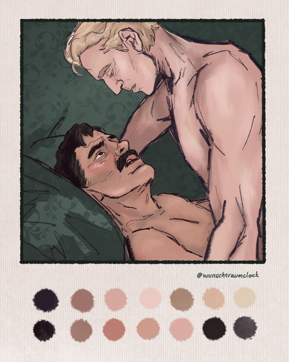 wunchtraumclock's tweet photo. #charlisle 🖤 i’m happy with charlie’s sketch &amp; render but carlisle…don’t look too close just enjoy https://t.co/c8RanyBkDE