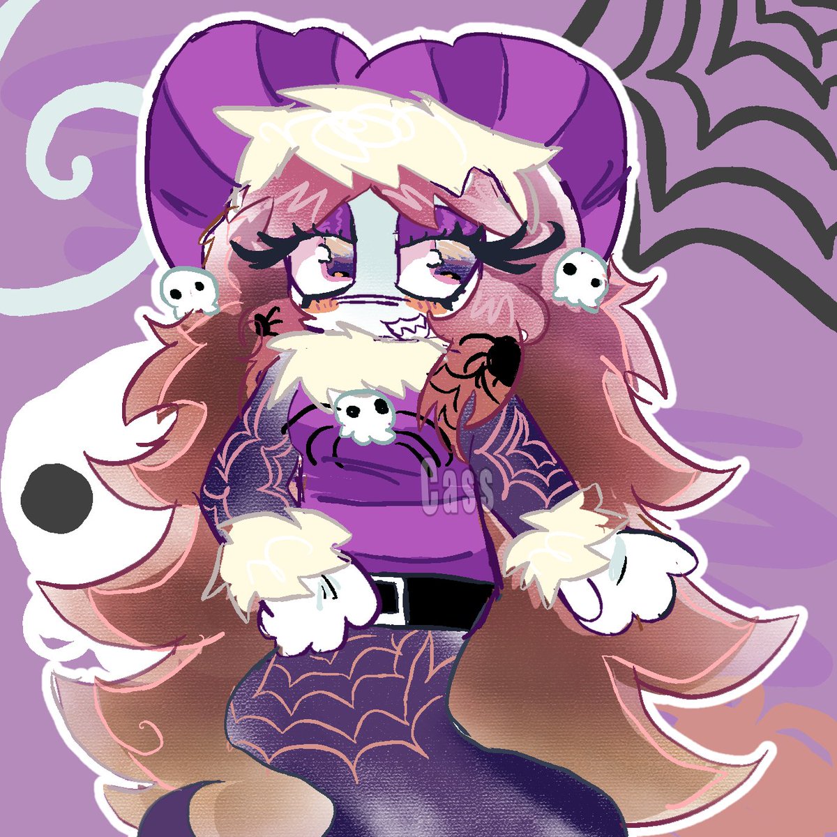 theconniedude's tweet photo. I never drew something so fast in my life #spookytimeskin #dandysworldconnie #dandysworld #fyp #art https://t.co/ol4RlUY0Ua