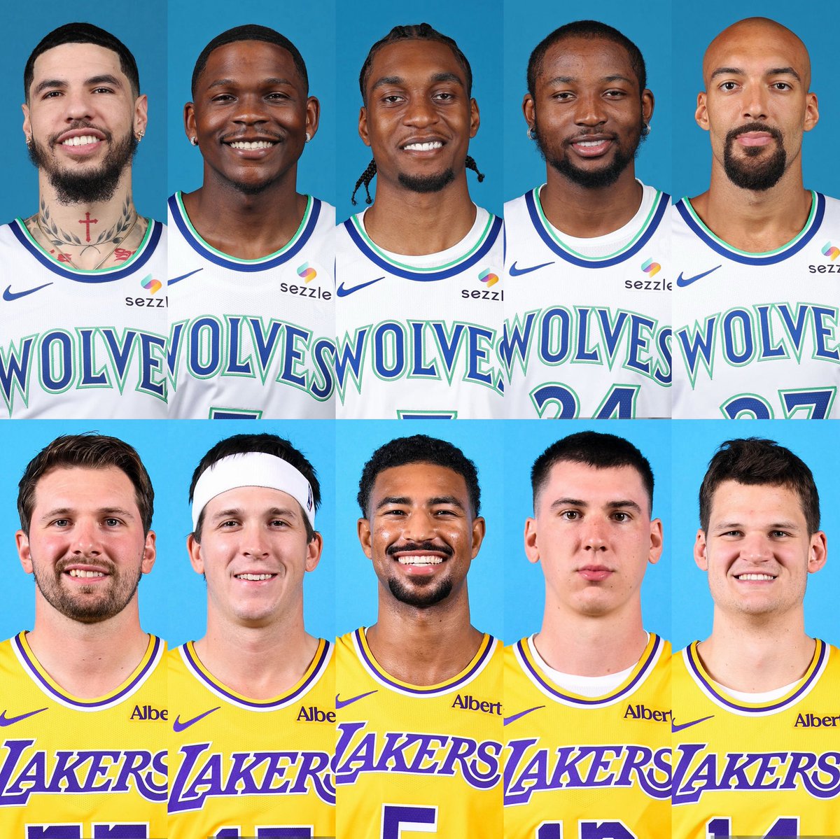 PolymarketHoops's tweet photo. Wolves. Lakers. 

Who wins a 7-game series and in how many games? 🍿 https://t.co/UM8fkMNlWM