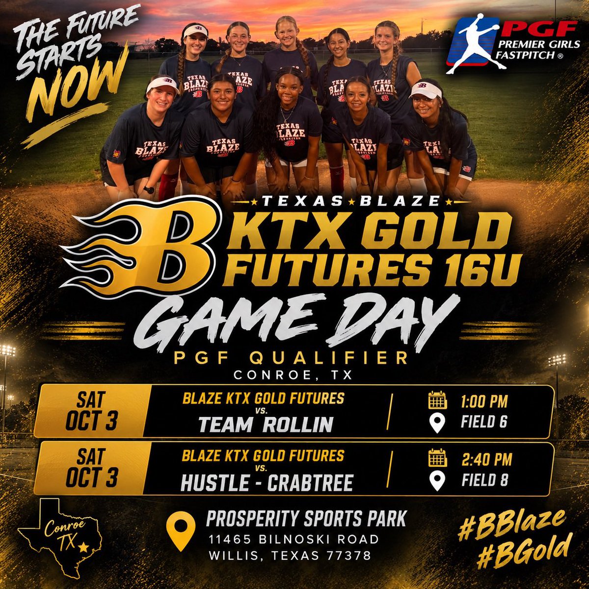 cameron_roche's tweet photo. Come check us out! #bBlaze #bGold

@TXBlazeGoldKTX @Coach_Twinn @tagupSoftball @DiamondAddicts @LineDsoftball @TopPreps @TOP_D1RECRUITS @ExtraInningSB @RecruitMatador @SoftballDown @DfwSho @SunilSportsNews @Topsiswear @softballhype @gatorjack72 @SBRRetweets @THSMustangSB @PrepSoftball
