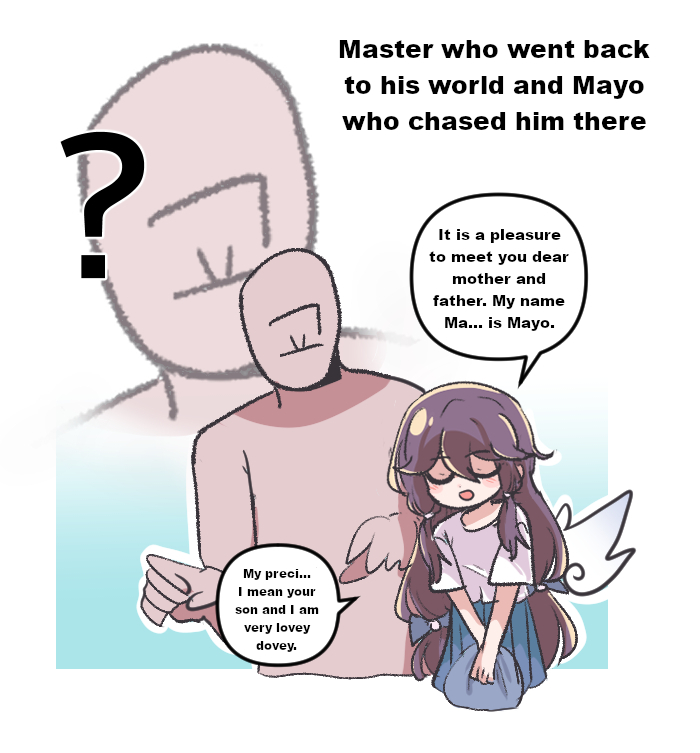 AntiHorsePower's tweet photo. @Oo12271547 "Mayo drops her usual way of speaking when it's important" by @Oo12271547 
TL by me
#trickcal #トリッカル https://t.co/GHPsgvP3zC