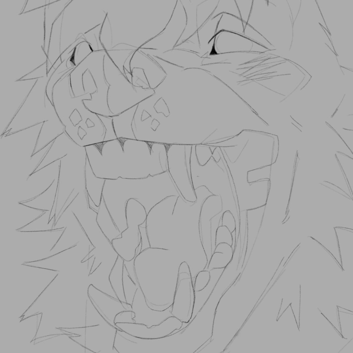 v4lman's tweet photo. Ych I’m working on🖤 spooky season is HERE!! 
#furry #fursona https://t.co/4nFe9Md2Iw