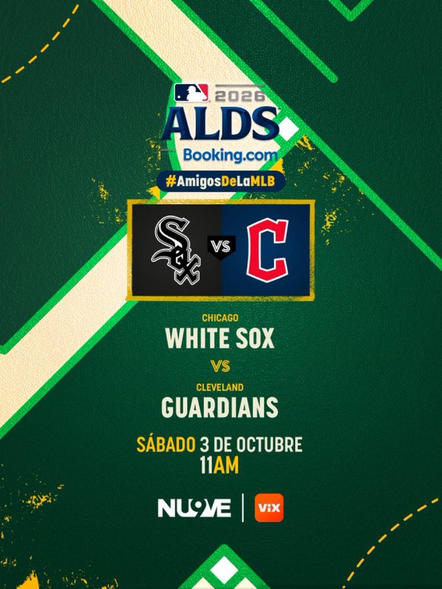 adevaldes's tweet photo. Mañana los esperamos a las 11 hrs con el inicio de las series divisionales de la Liga Americana x @ElNueveOf #AmigosDeLaMLB @TUDNMEX https://t.co/Q153PILVi9