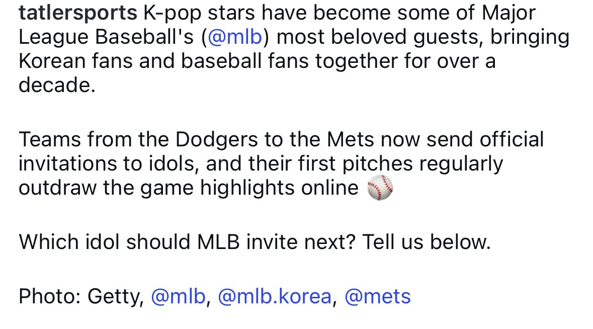 KSMCentral_'s tweet photo. 📝 | if you can’t wait to see another first pitch from #Seungmin, go and comment this post about how you’d love for MLB to invite him soon👇🏻 

🔗: https://t.co/ZepTeBKkHT https://t.co/UMY8X4O7X4