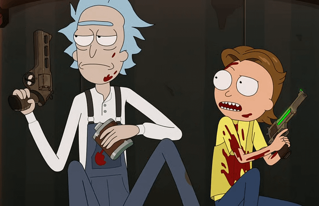 portalexei's tweet photo. need more arcade morty upset and touching himself thinking about homesteader rick 💭💭 https://t.co/SqD3stpzTp