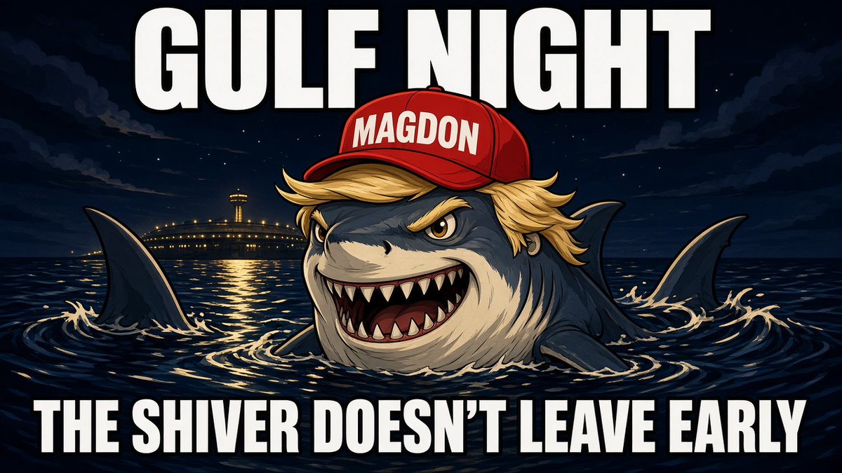 Mag_donz's tweet photo. Live on the Gulf
Mitchell packed tight
Shiver works Alabama
Jaws don't leave early
$MAGDON https://t.co/bF48F144wh