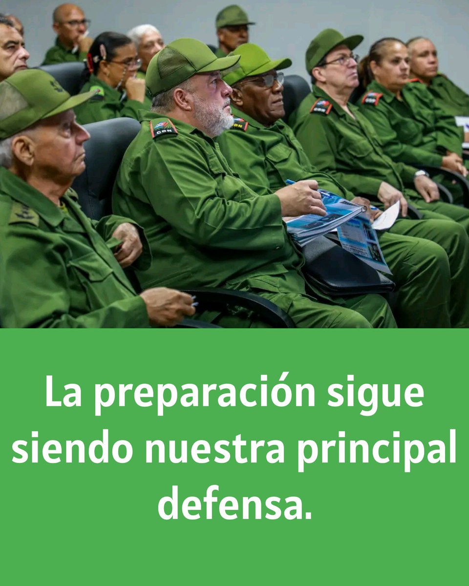 MinfarC's tweet photo. 🇨🇺Con el objetivo de que cada estructura conozca sus misiones, planes, disponibilidad de recursos y la protección de la población ante situaciones excepcionales, se realizó una visita a la zona de defensa Cerro, en la capital, que cuenta con más de 28 mil habitantes.
#FARCuba https://t.co/WqY4IYPAdK